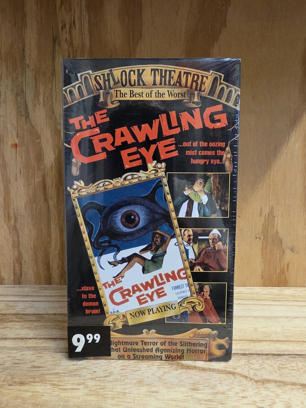 The Crawling Eye VHS — Black Collector Packaging